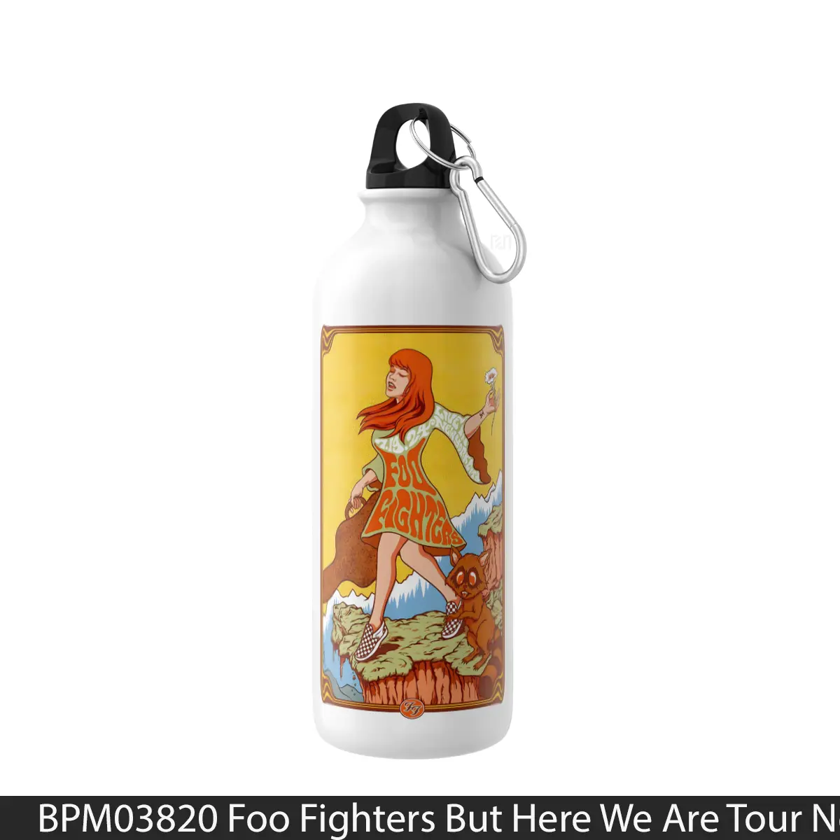 Botol Foo Fighters But Here We Are Tour New York Citi Field 1 - Music Sport Bottle