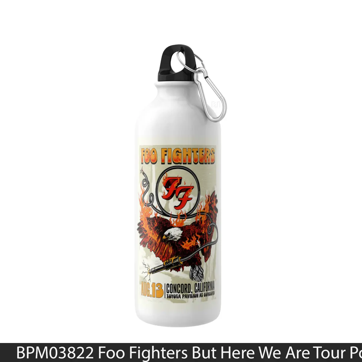 Botol Foo Fighters But Here We Are Tour - Music Sport Bottle