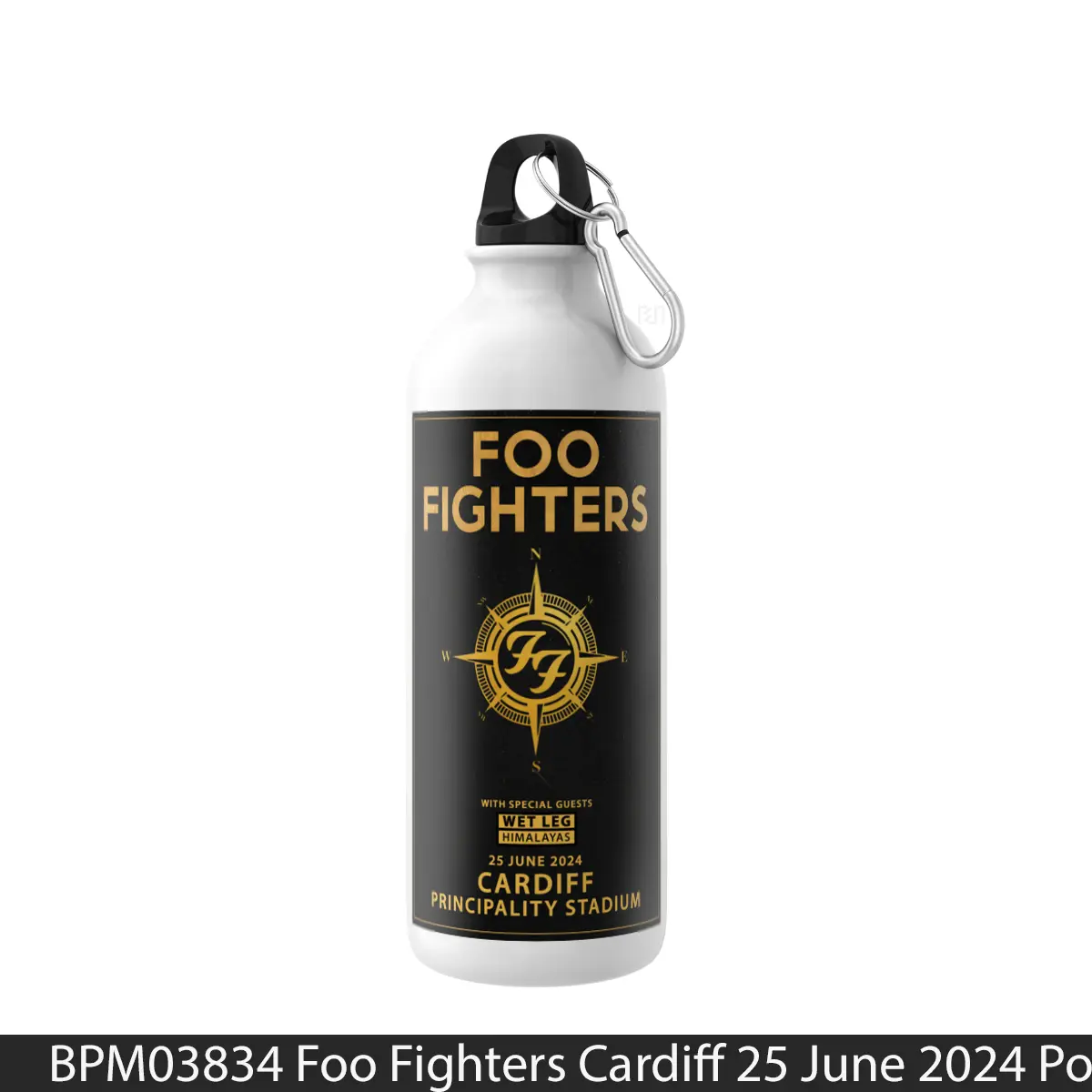 Botol Foo Fighters Cardiff 25 June 2024 - Music Sport Bottle