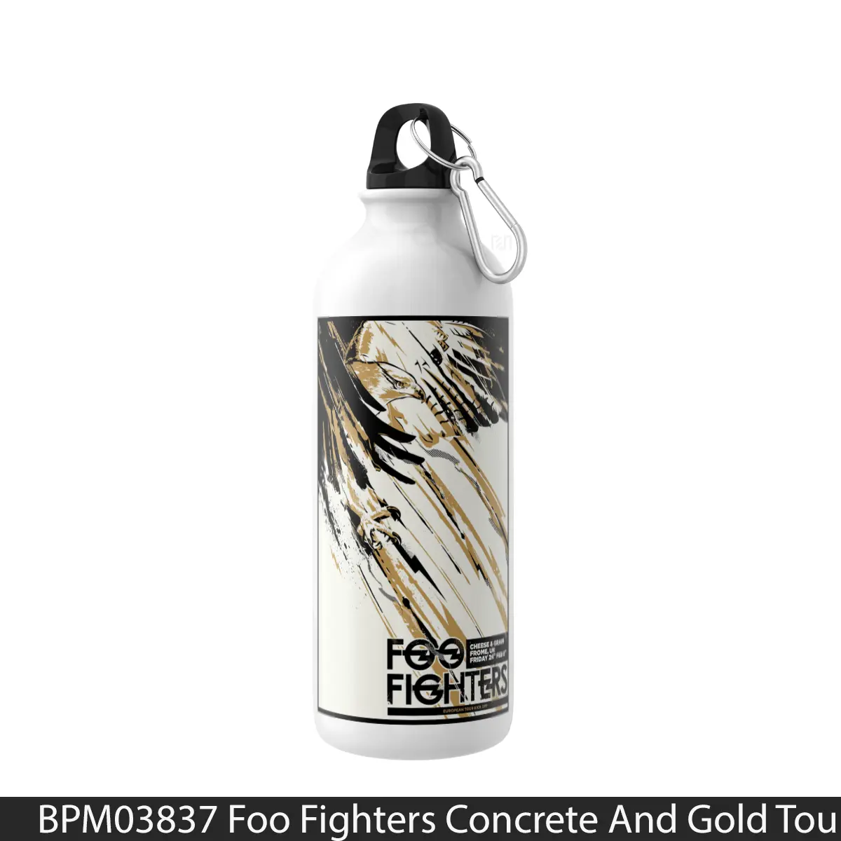 Botol Foo Fighters Concrete And Gold Tour 2017 Cheese And Grain - Music Sport Bottle
