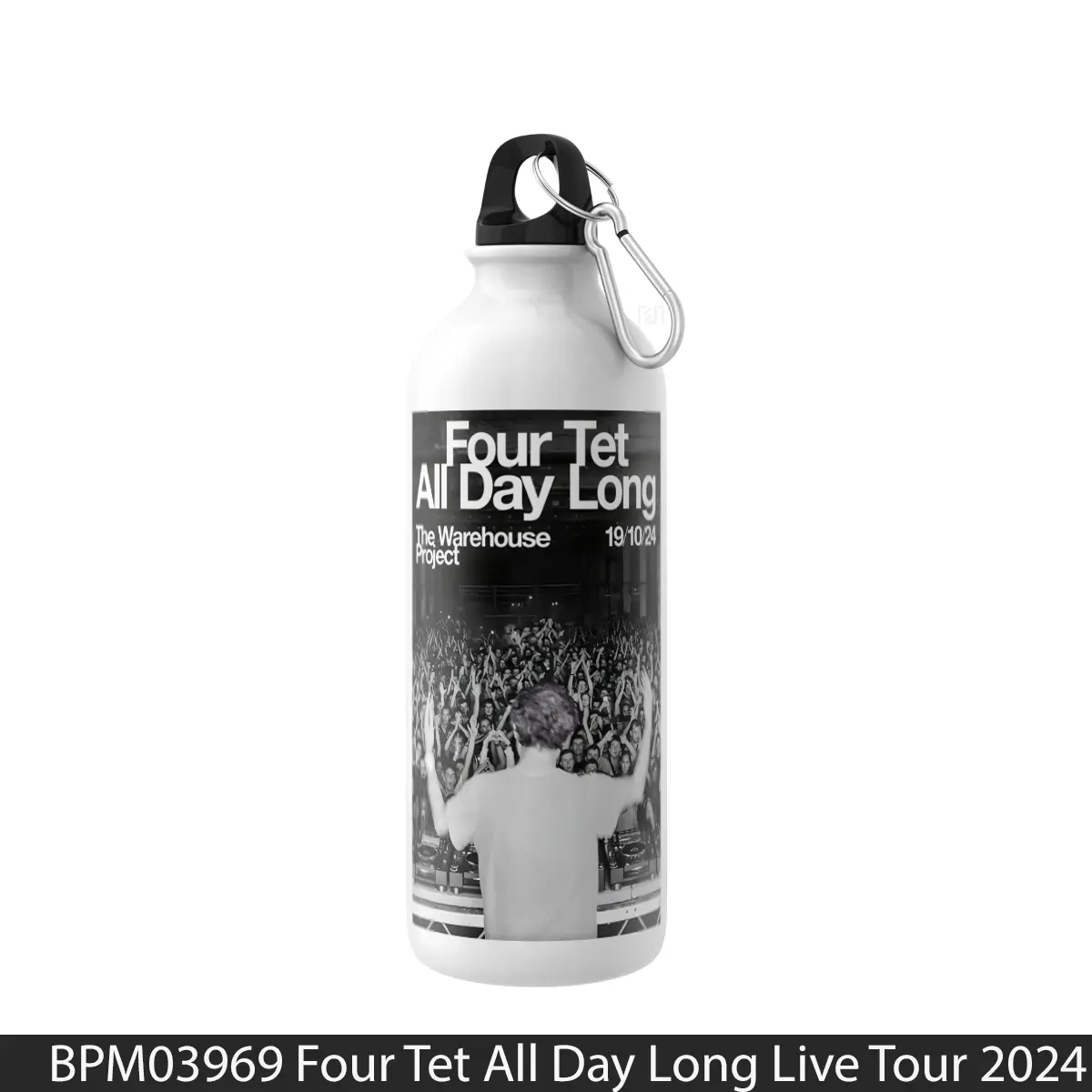 Botol Four Tet All Day Long Live Tour 2024 Manchester Warehouse Project - Music Sport Bottle