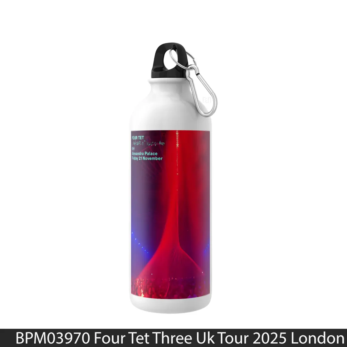 Botol Four Tet Three Uk Tour 2025 London Alexandra Palace - Music Sport Bottle