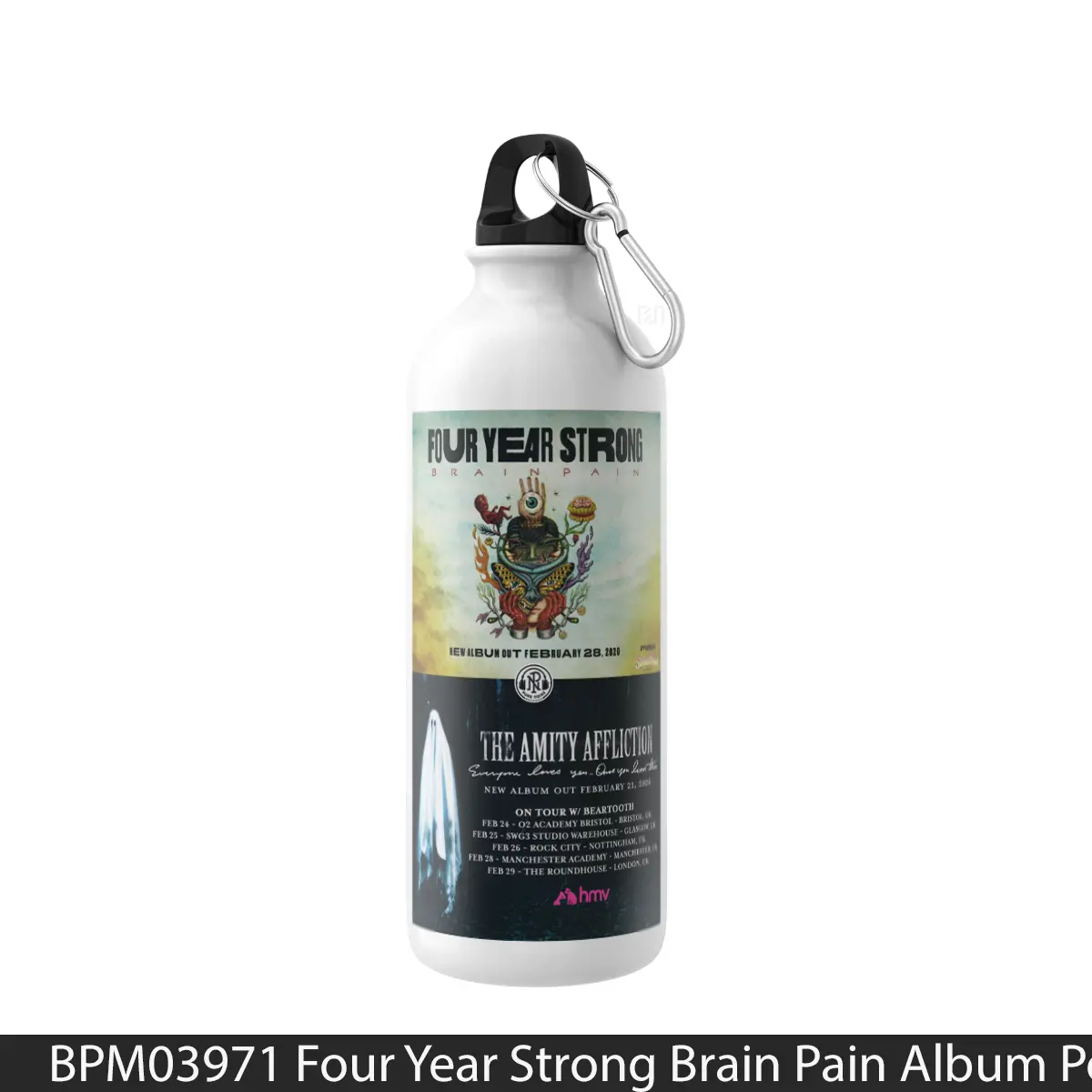 Botol Four Year Strong Brain Pain Album - Music Sport Bottle