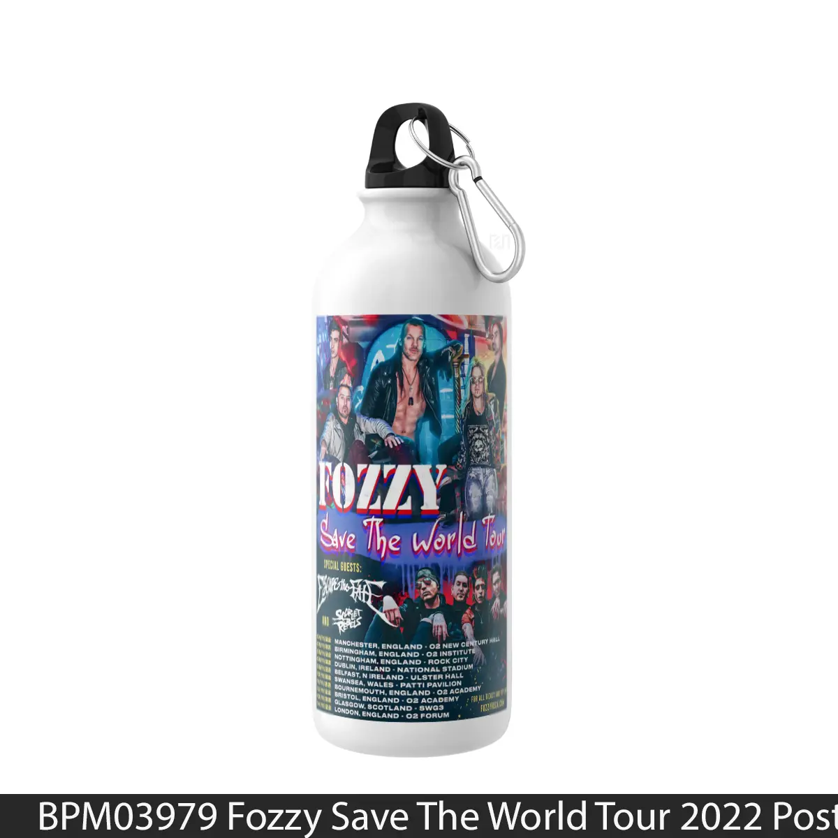Botol Fozzy Save The World Tour 2022 - Music Sport Bottle