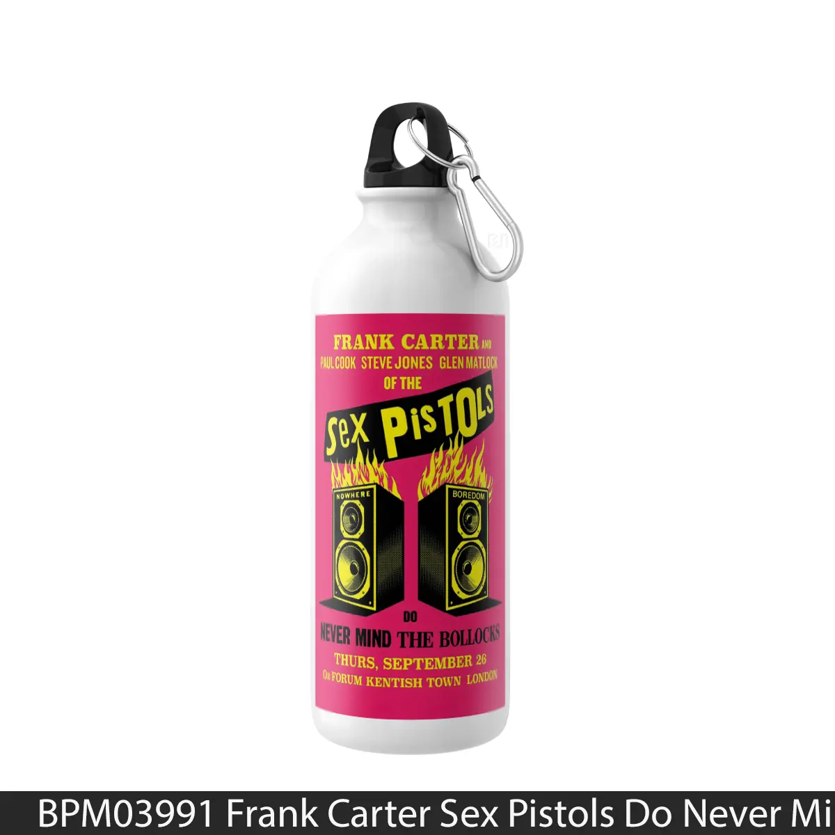 Botol Frank Carter Sex Pistols Do Never Mind The Bollo - Music Sport Bottle