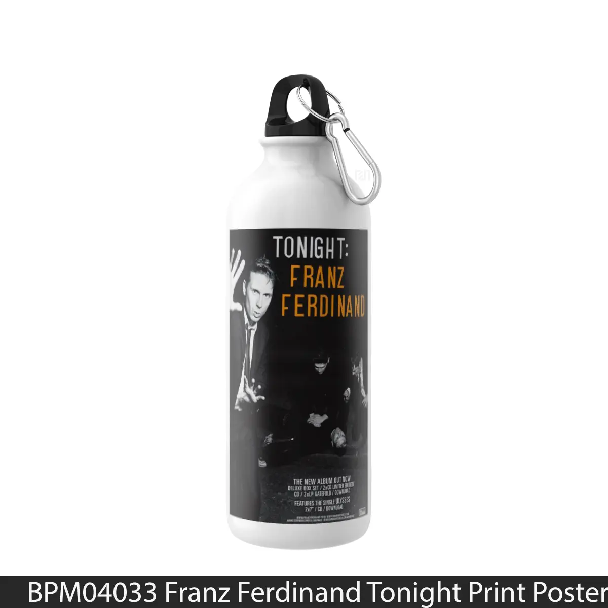 Botol Franz Ferdinand Tonight Print - Music Sport Bottle