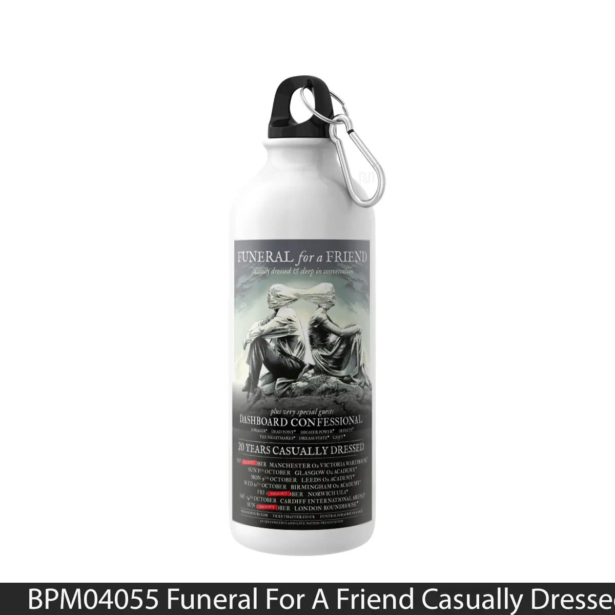 Botol Funeral For A Friend Casually Dressed And Deep In Conversation Tour - Music Sport Bottle