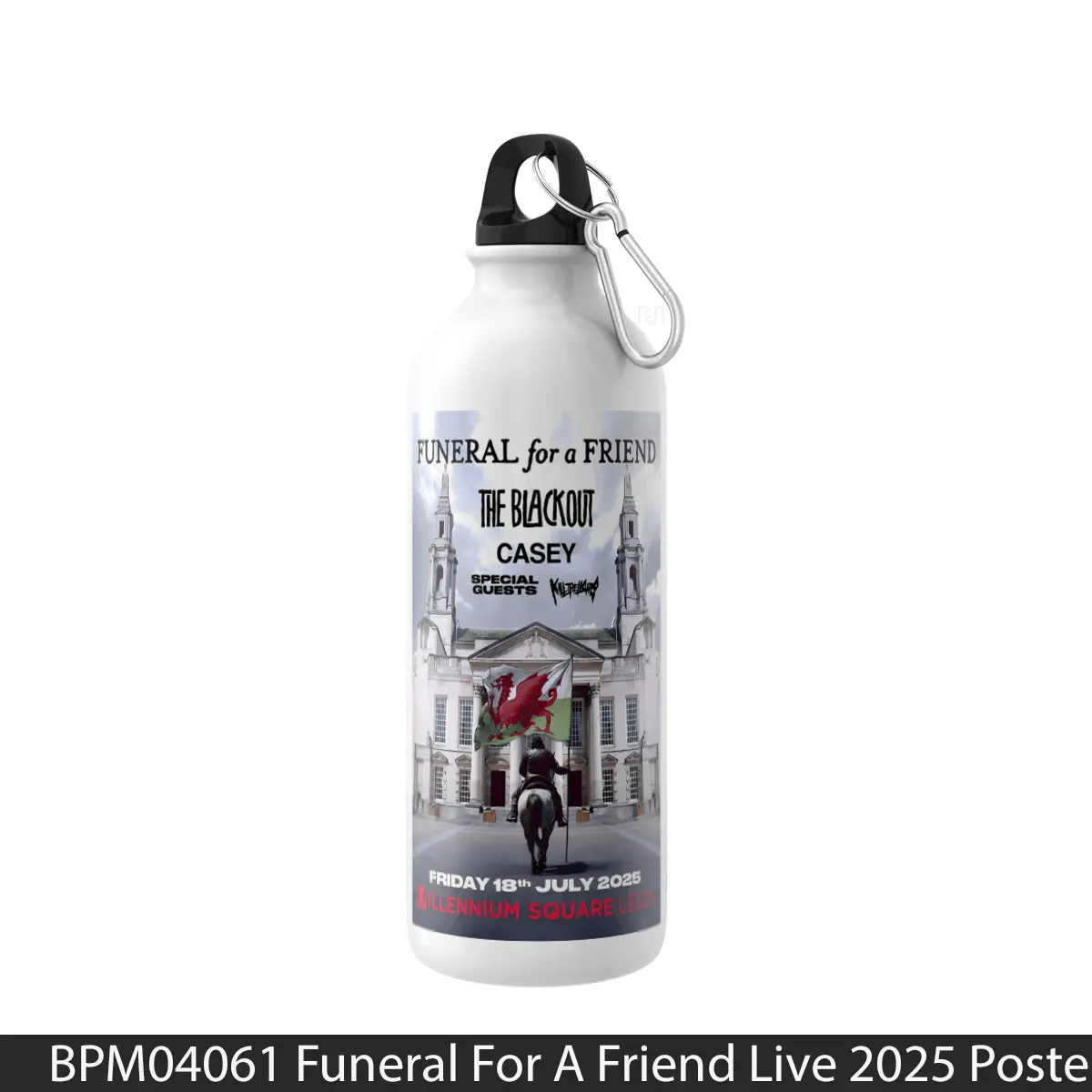 Botol Funeral For A Friend Live 2025 - Music Sport Bottle