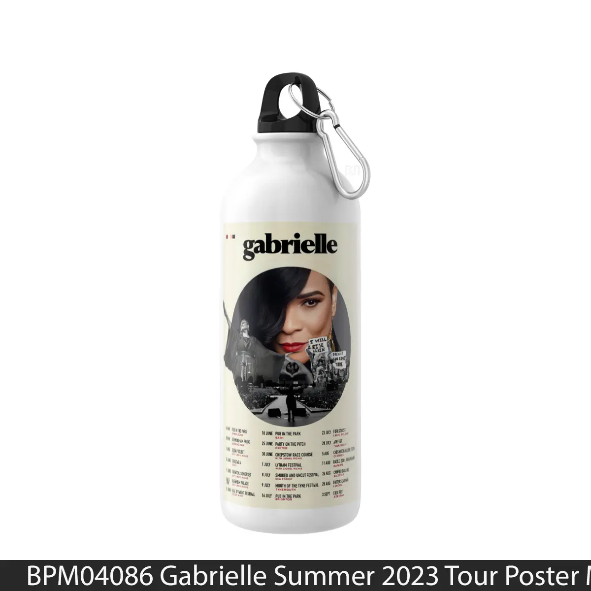 Botol Gabrielle Summer 2023 Tour - Music Sport Bottle