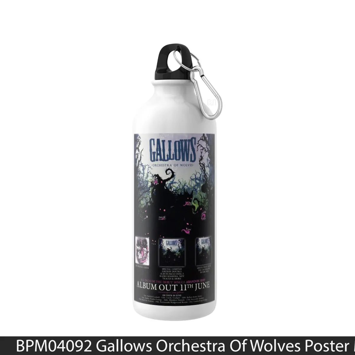 Botol Gallows Orchestra Of Wolves - Music Sport Bottle