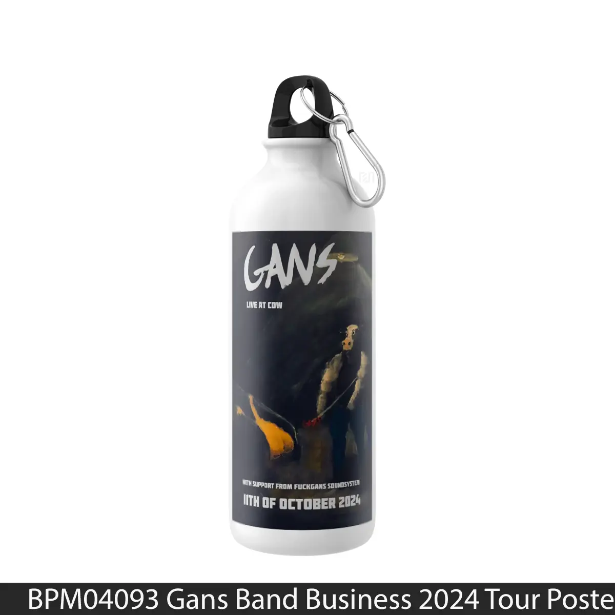 Botol Gans Band Business 2024 Tour - Music Sport Bottle