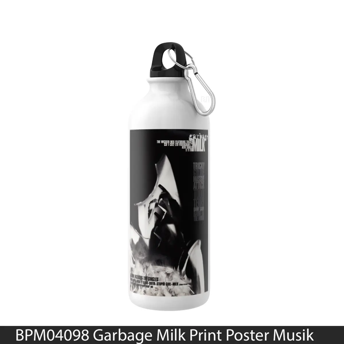 Botol Garbage Milk Print - Music Sport Bottle