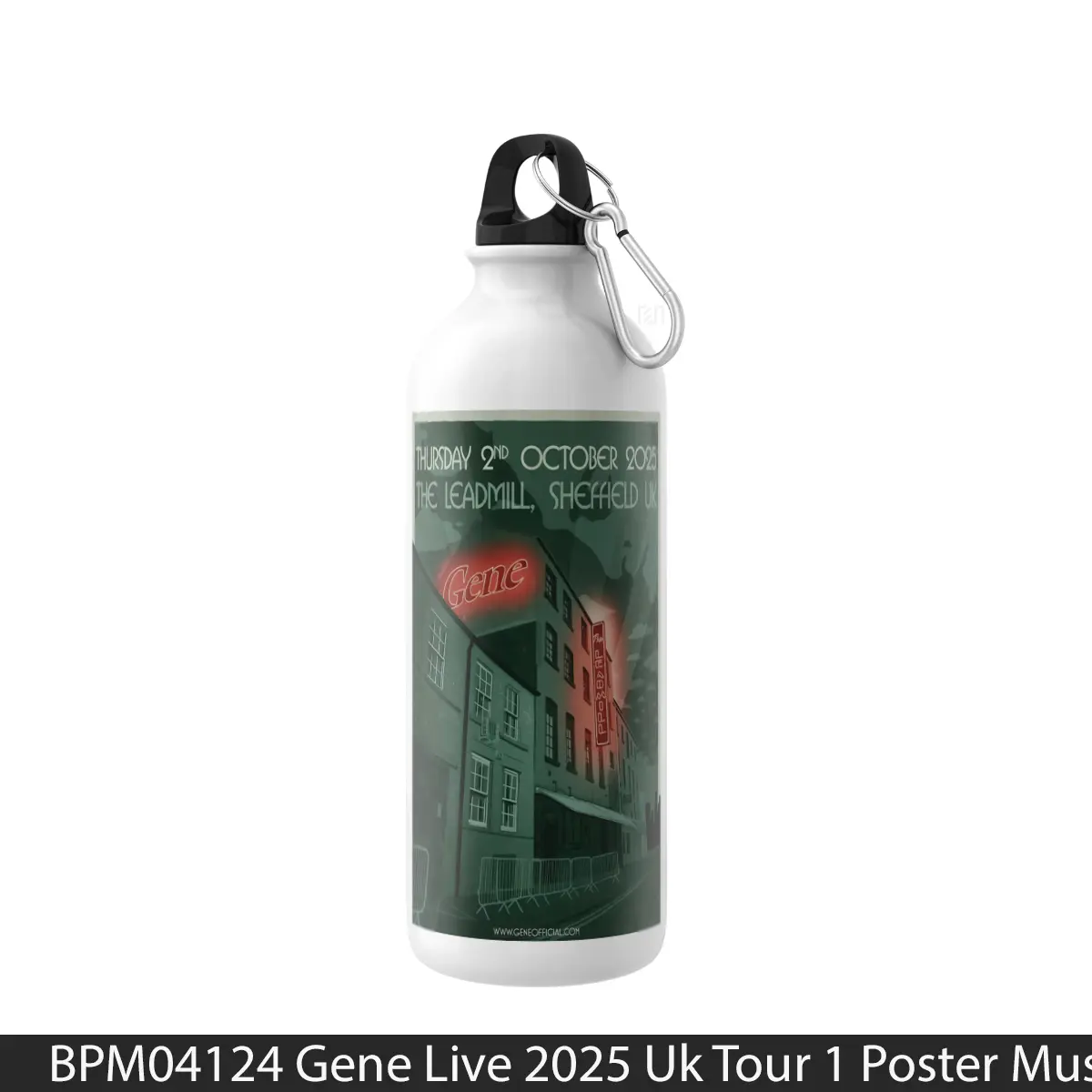 Botol Gene Live 2025 Uk Tour 1 - Music Sport Bottle