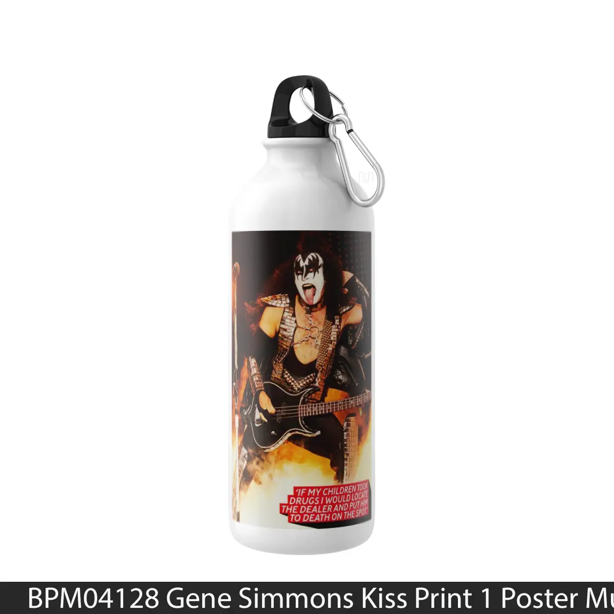 Botol Gene Simmons Kiss Print 1 - Music Sport Bottle