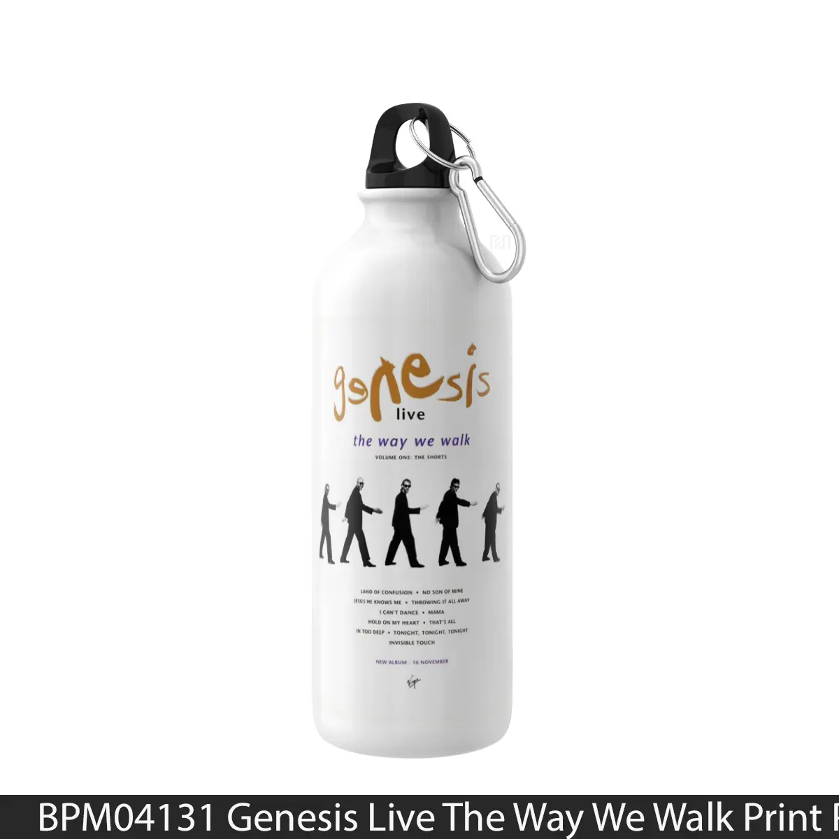 Botol Genesis Live The Way We Walk Print - Music Sport Bottle