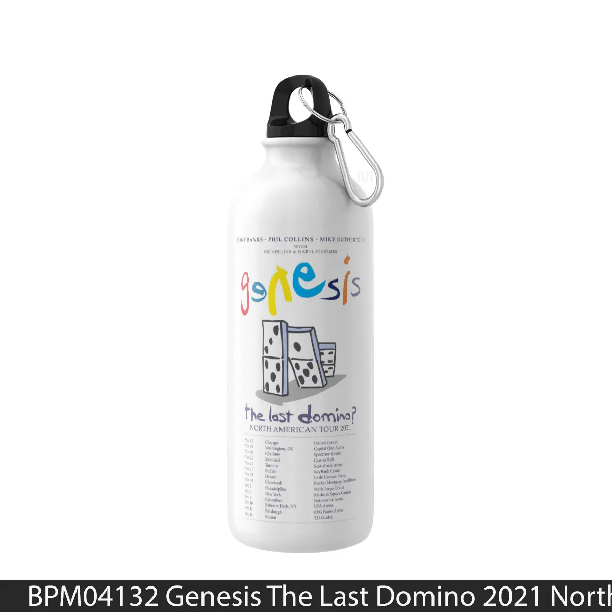 Botol Genesis The Last Domino 2021 North American Tour - Music Sport Bottle