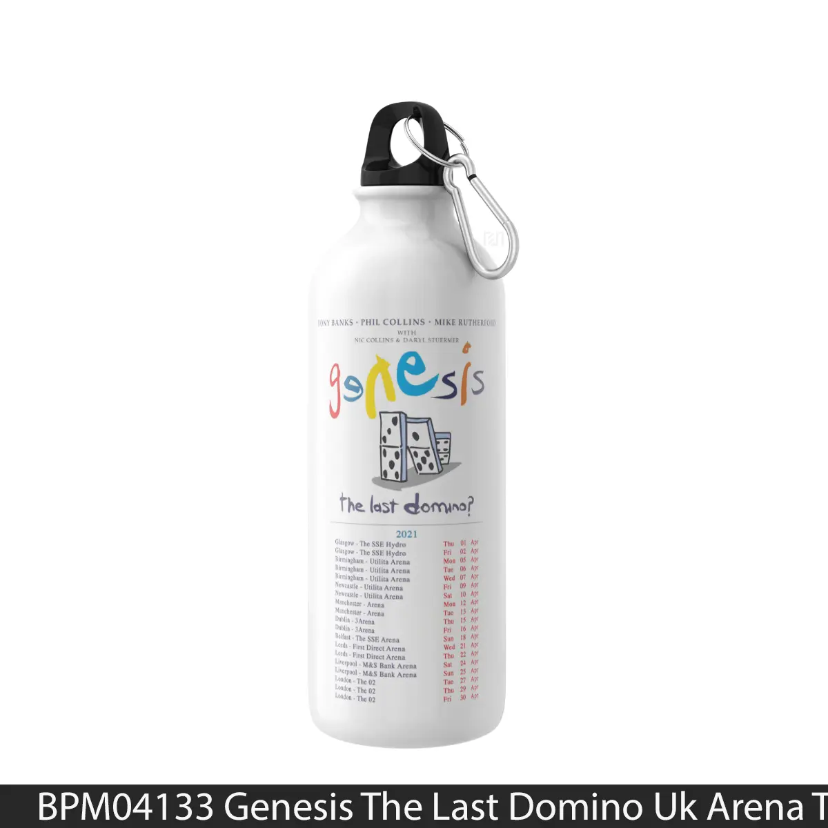 Botol Genesis The Last Domino Uk Arena Tour 2021 - Music Sport Bottle