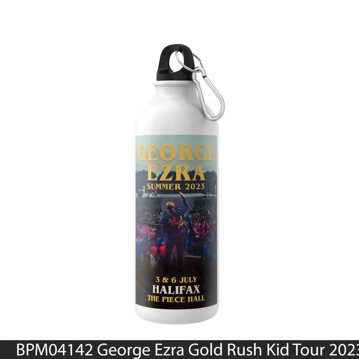 Botol George Ezra Gold Rush Kid Tour 2023 Halifax The Piece Hall - Music Sport Bottle