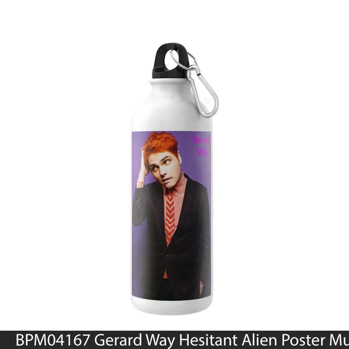 Botol Gerard Way Hesitant Alien - Music Sport Bottle