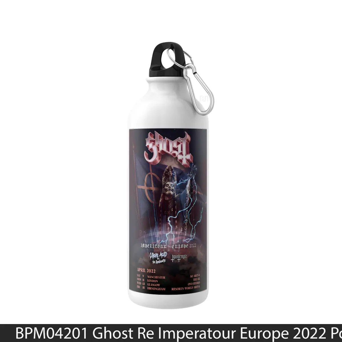 Botol Ghost Re Imperatour Europe 2022 - Music Sport Bottle