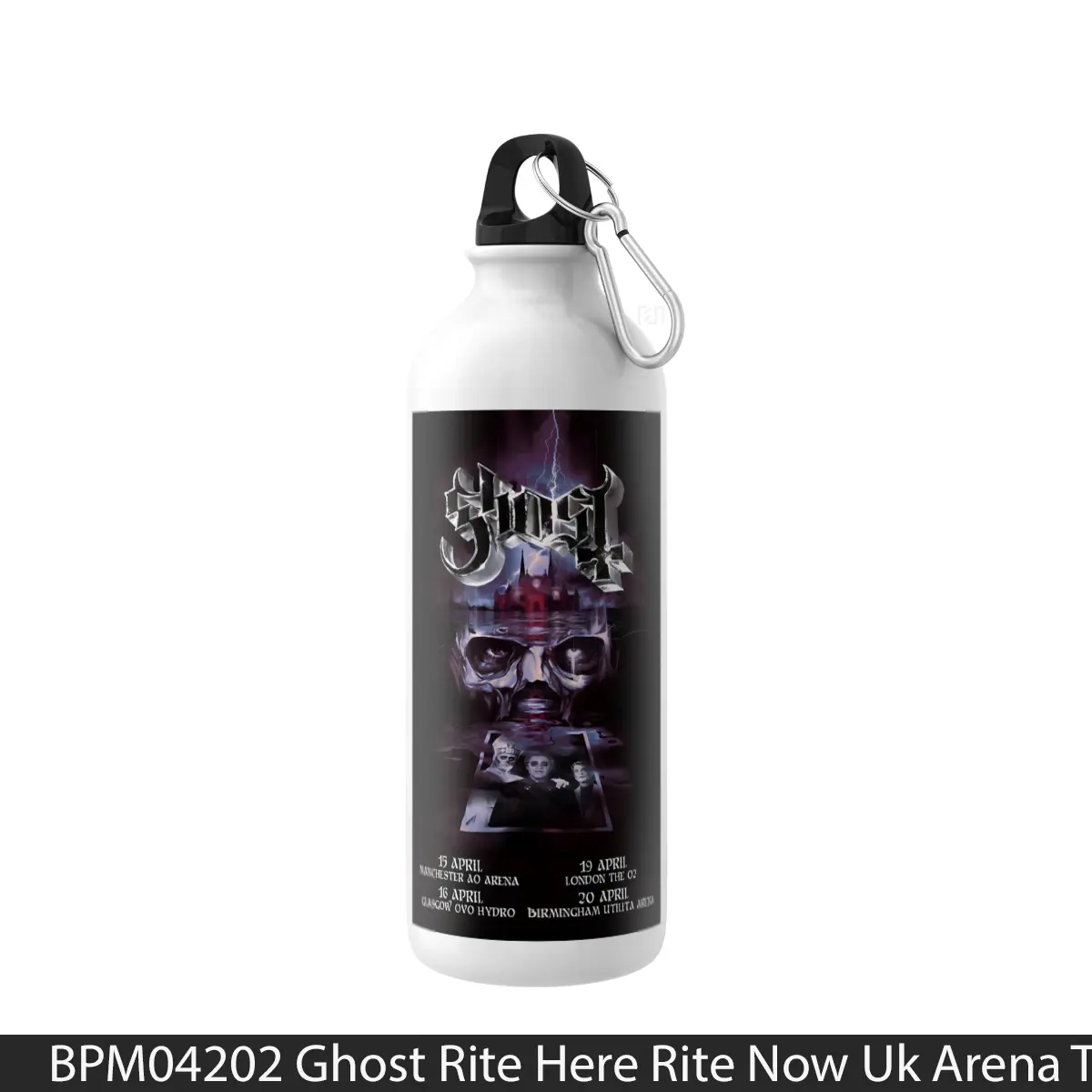 Botol Ghost Rite Here Rite Now Uk Arena Tour 2025 - Music Sport Bottle