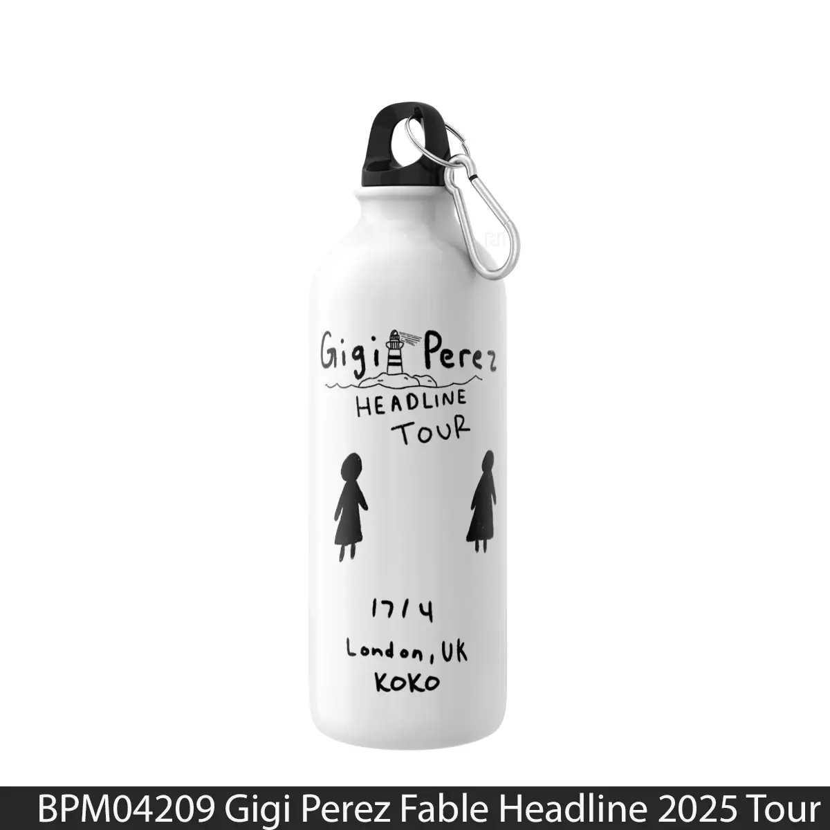 Botol Gigi Perez Fable Headline 2025 Tour - Music Sport Bottle