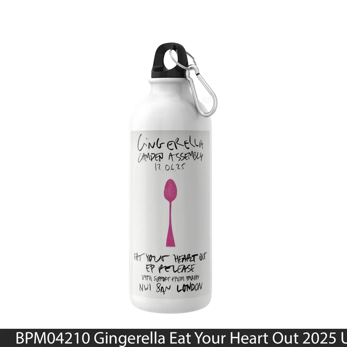 Botol Gingerella Eat Your Heart Out 2025 Uk Tour - Music Sport Bottle