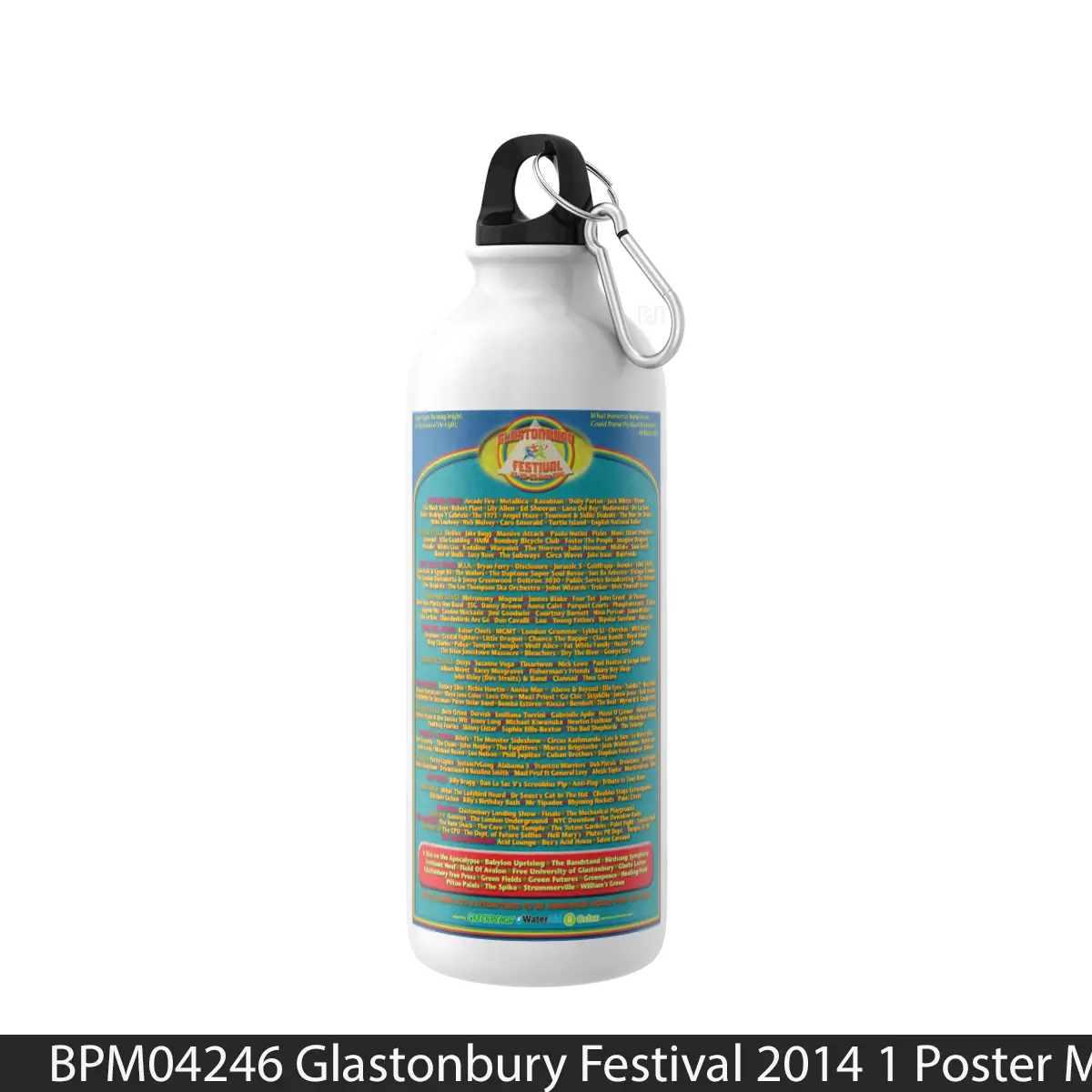 Botol Glastonbury Festival 2014 1 - Music Sport Bottle