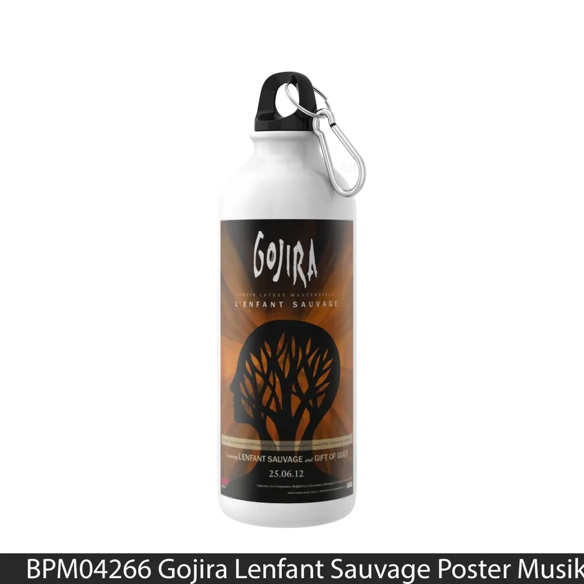 Botol Gojira Lenfant Sauvage - Music Sport Bottle