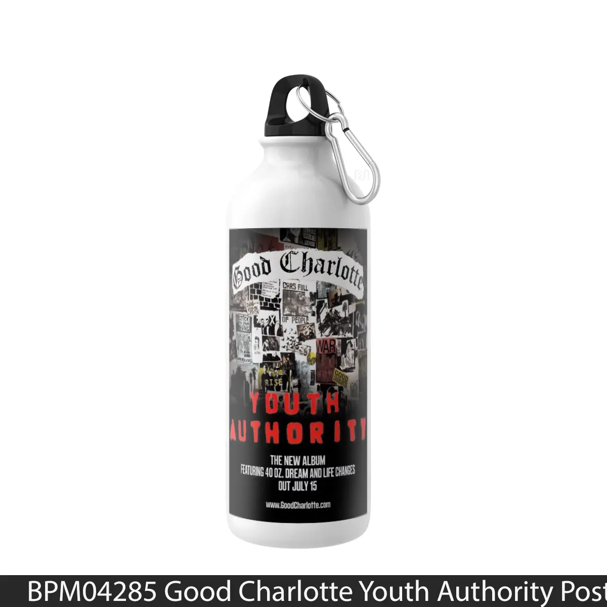Botol Good Charlotte Youth Authority - Music Sport Bottle