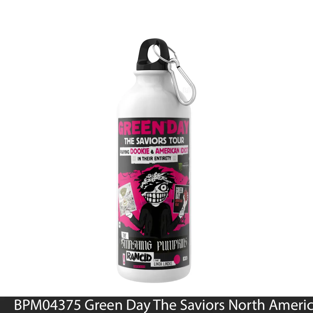 Botol Green Day The Saviors North America Tour 2024 - Music Sport Bottle