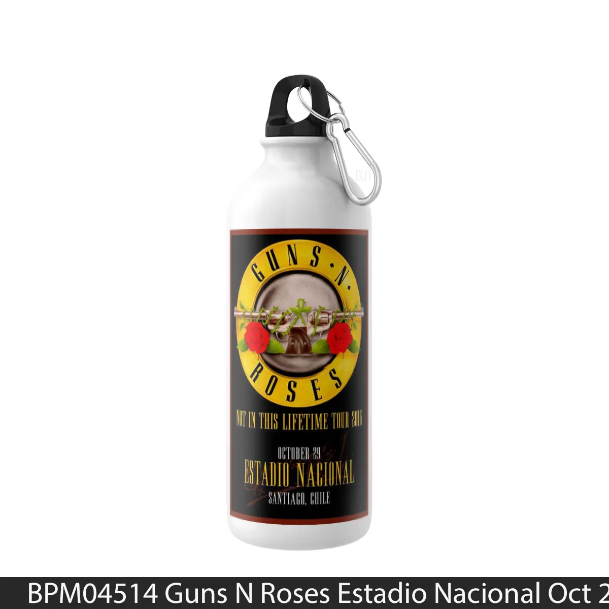 Botol Guns N Roses Estadio Nacional Oct 29 2016 - Music Sport Bottle