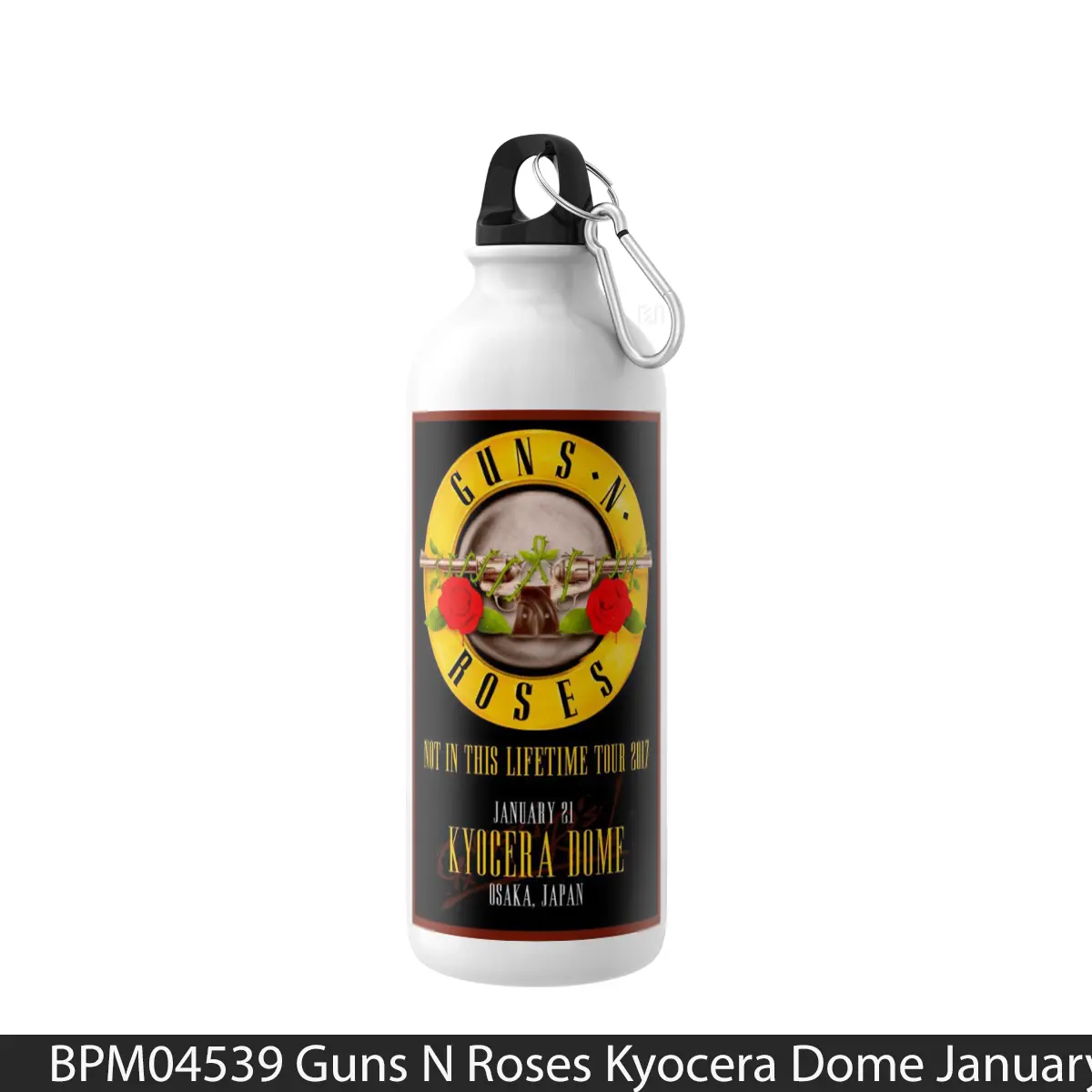 Botol Guns N Roses Kyocera Dome January 21 2017 - Music Sport Bottle
