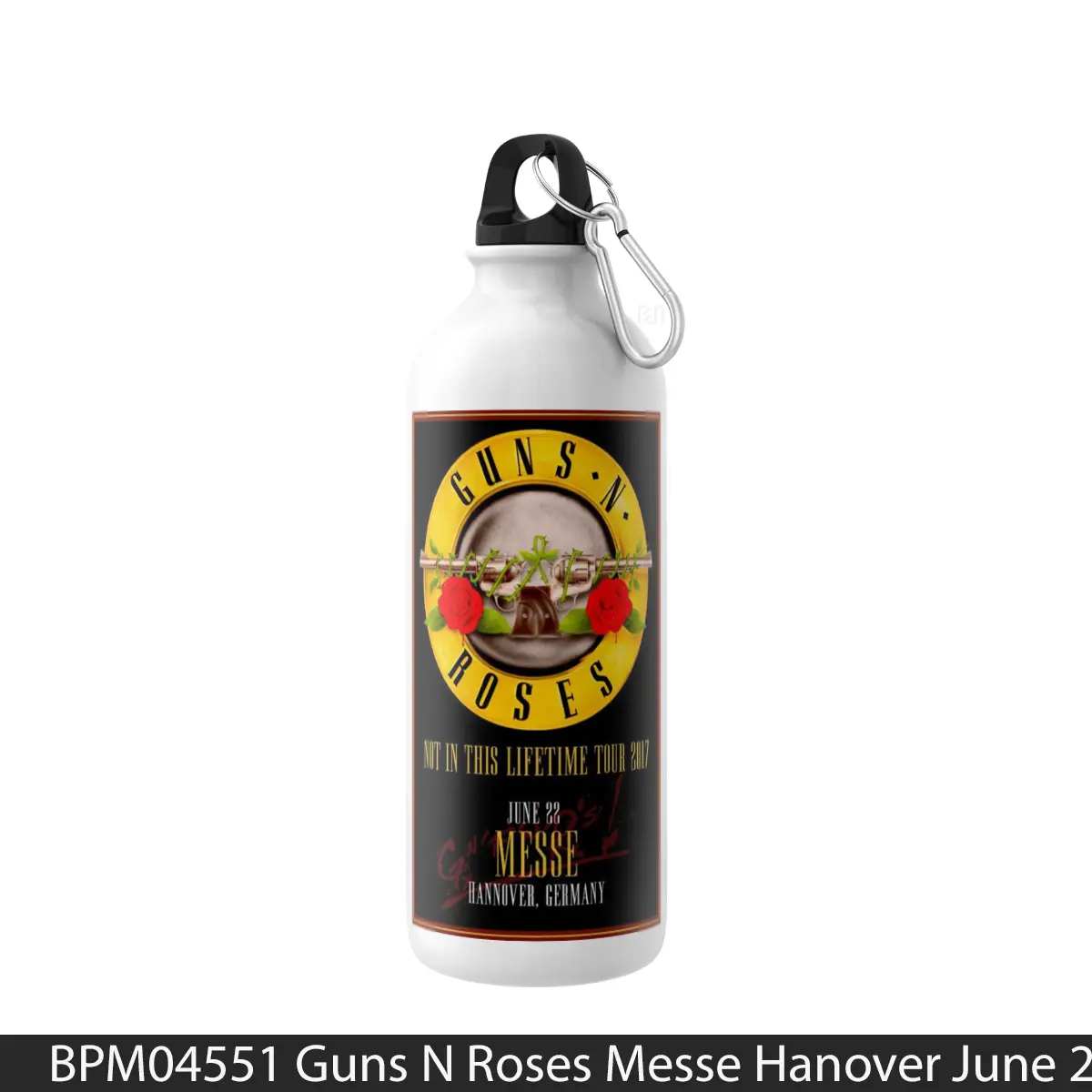 Botol Guns N Roses Messe Hanover June 22 2017 - Music Sport Bottle