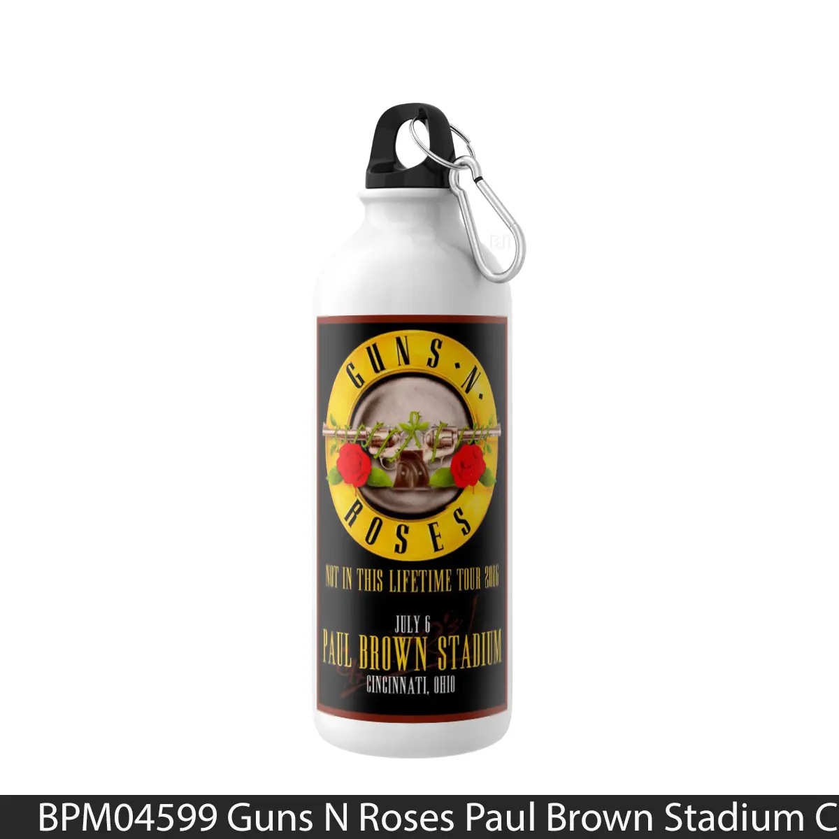Botol Guns N Roses Paul Brown Stadium Cincinnati 2017 - Music Sport Bottle