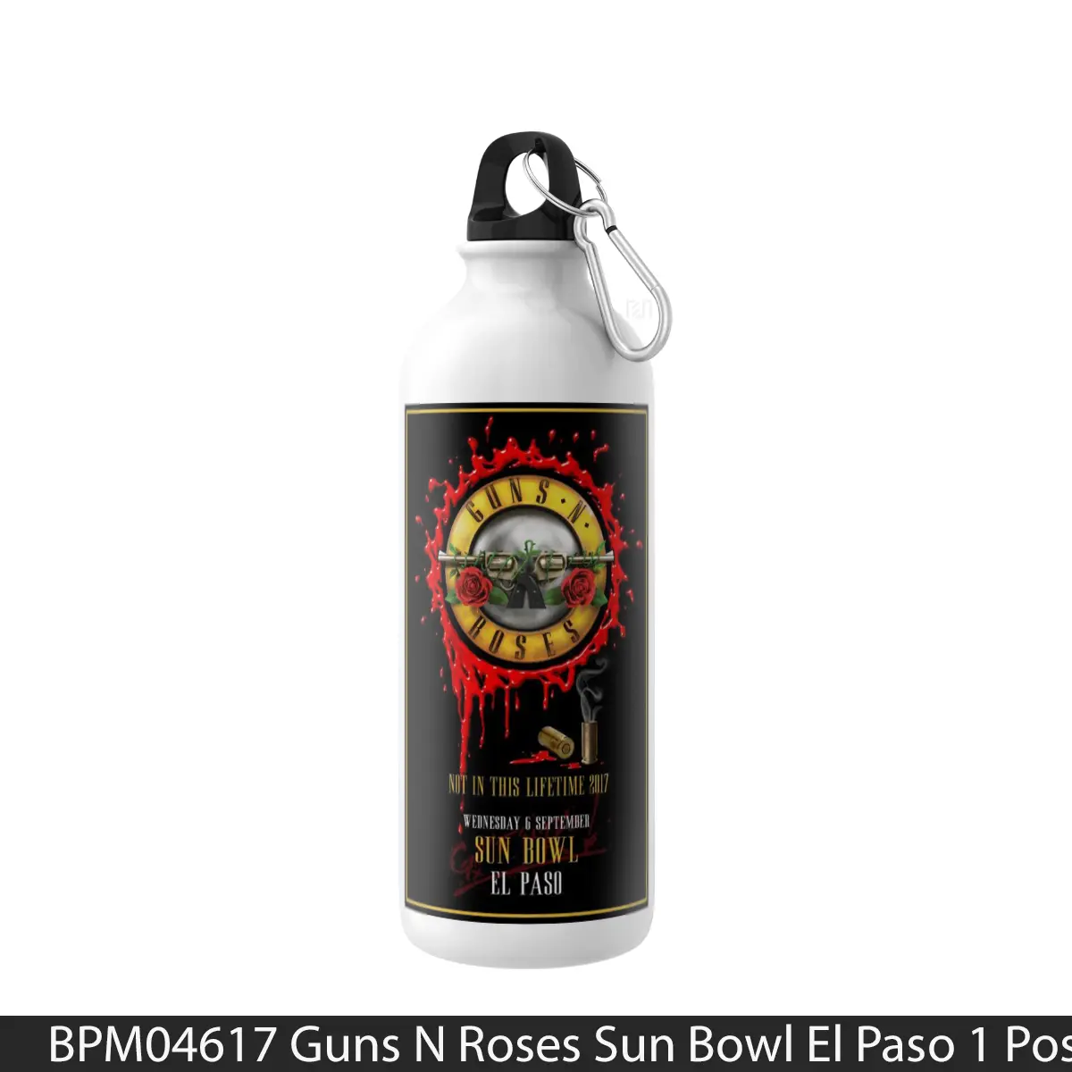 Botol Guns N Roses Sun Bowl El Paso 1 - Music Sport Bottle