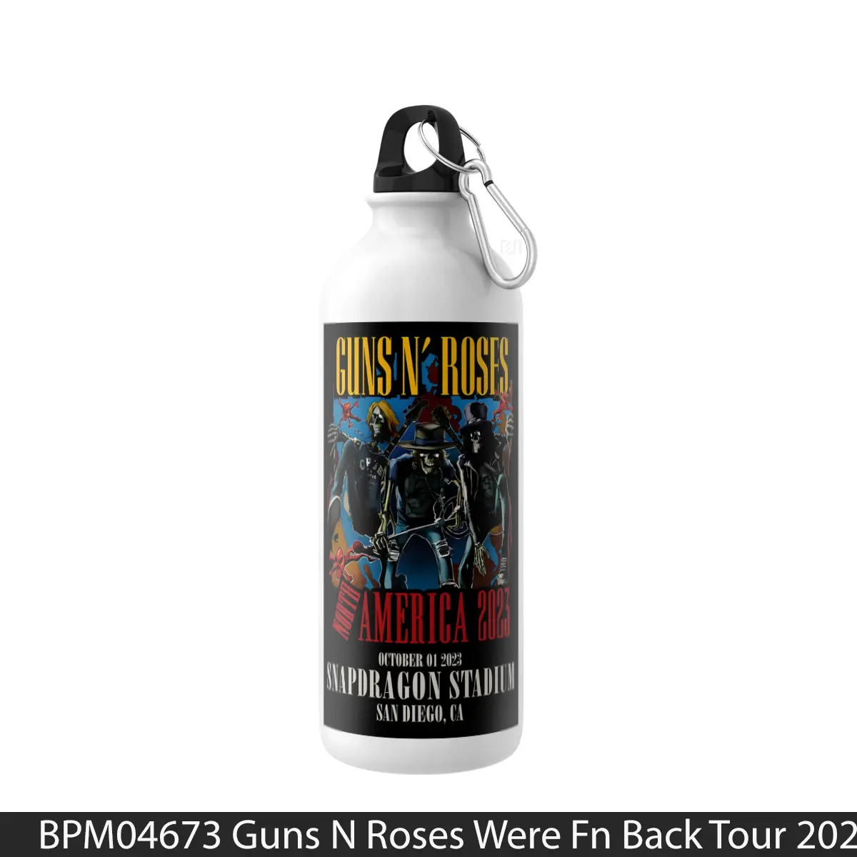 Botol Guns N Roses Were Fn Back Tour 2023 North America 2 - Music Sport Bottle