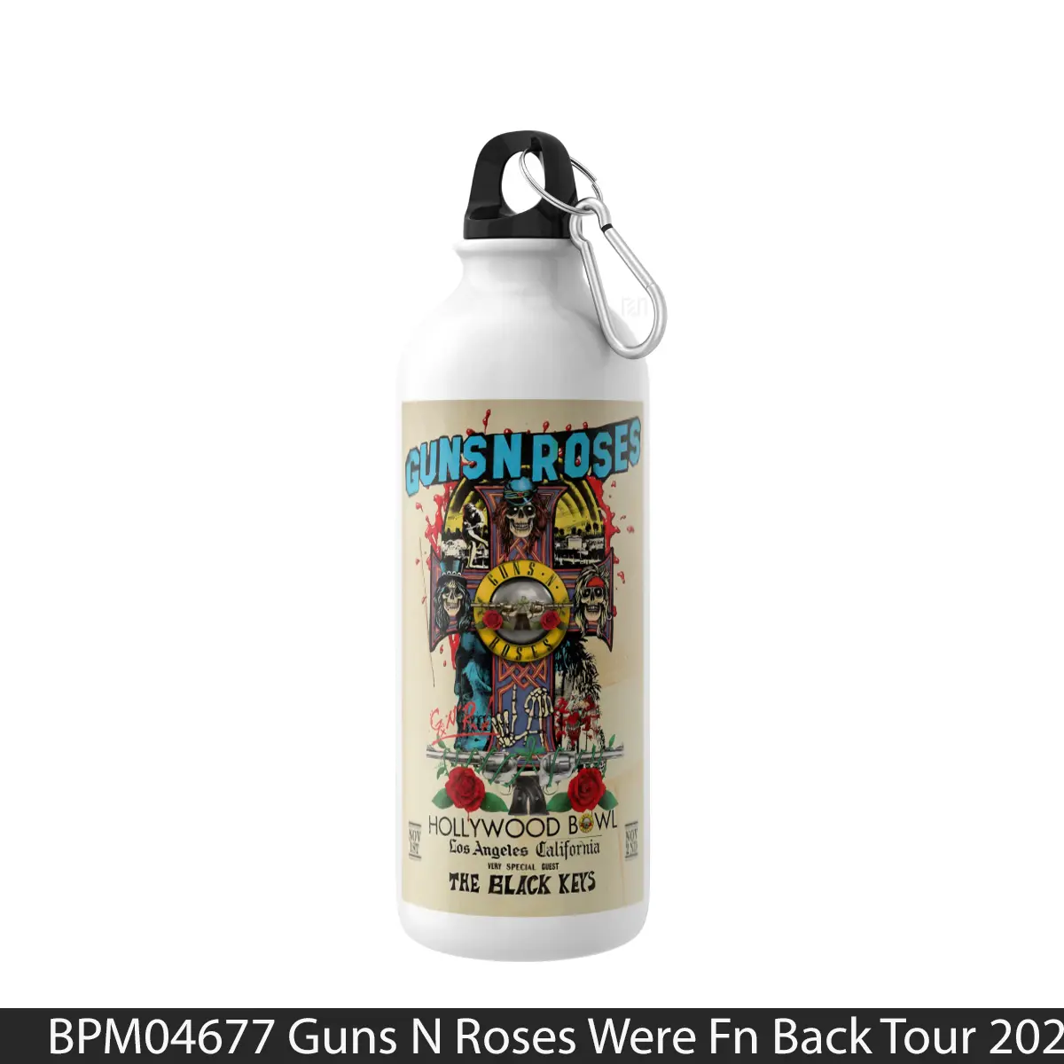 Botol Guns N Roses Were Fn Back Tour 2023 North America - Music Sport Bottle