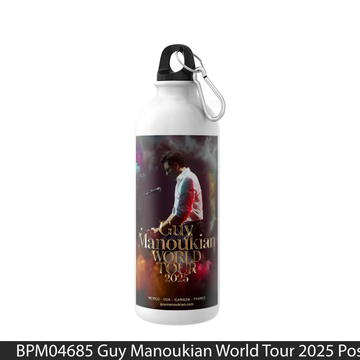 Botol Guy Manoukian World Tour 2025 - Music Sport Bottle
