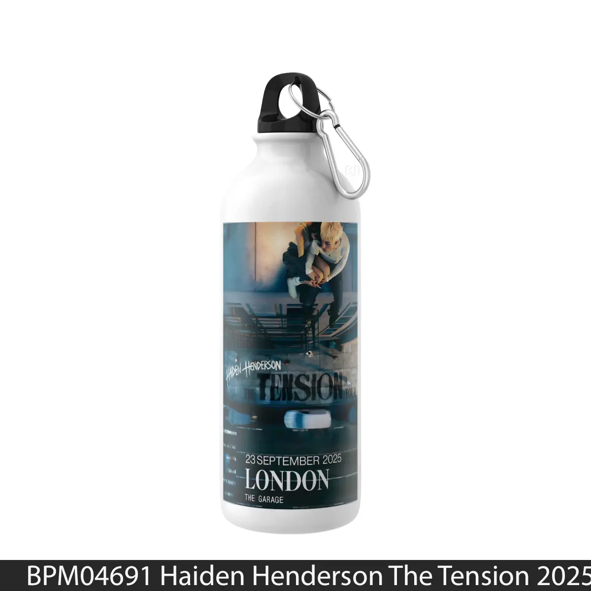 Botol Haiden Henderson The Tension 2025 Uk Tour - Music Sport Bottle