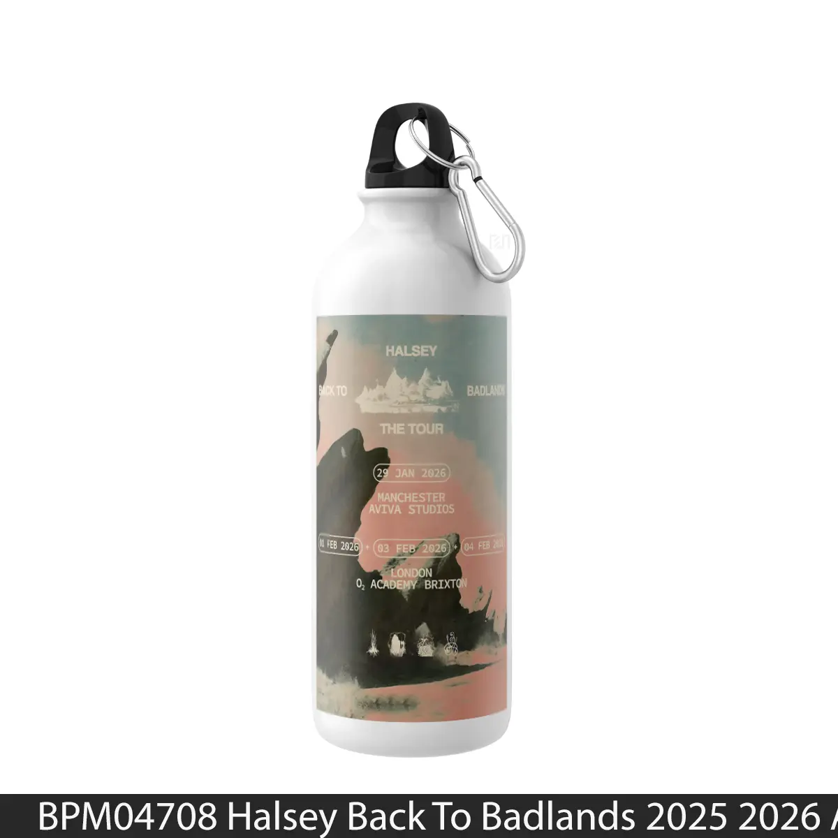 Botol Halsey Back To Badlands 2025 2026 Anniver - Music Sport Bottle