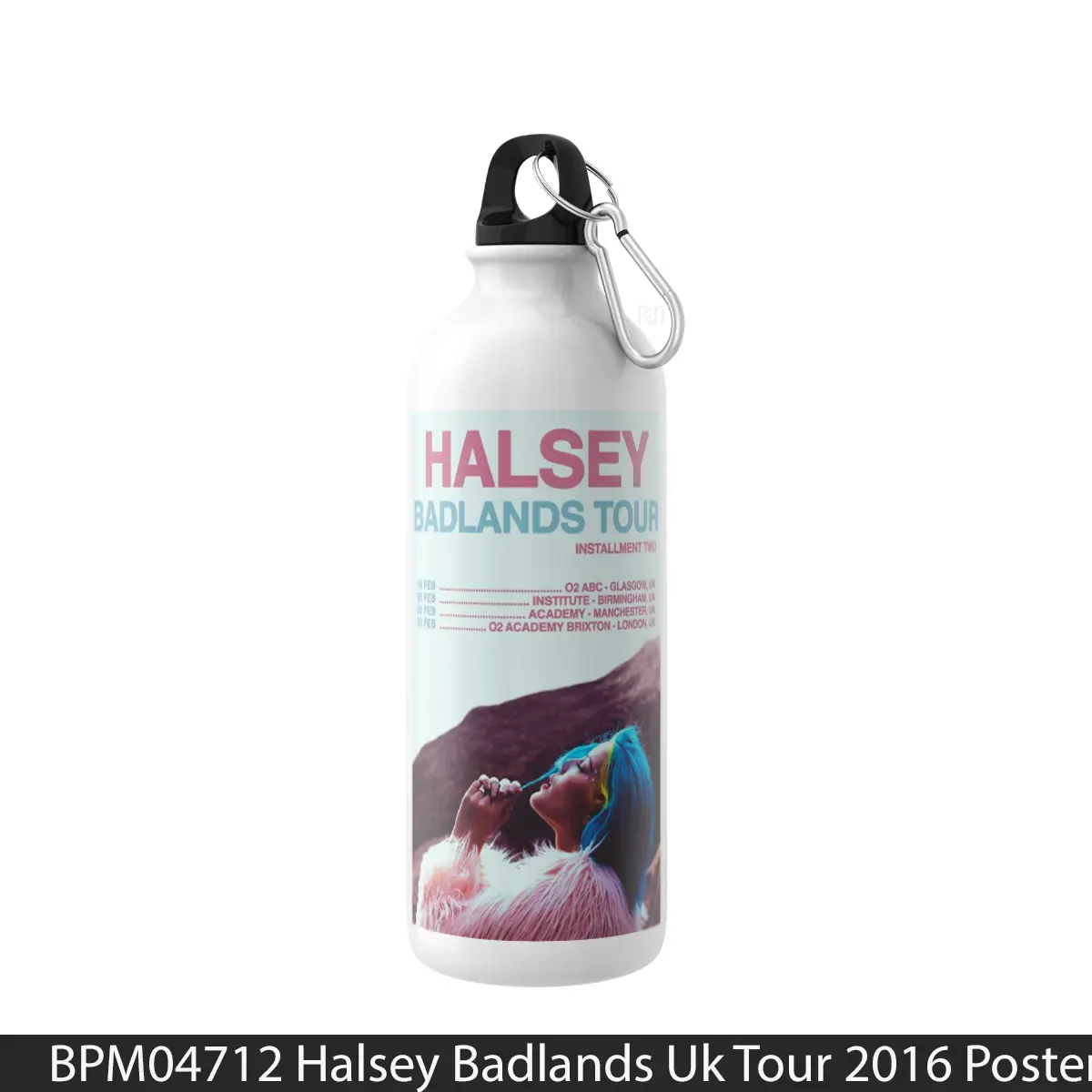 Botol Halsey Badlands Uk Tour 2016 - Music Sport Bottle