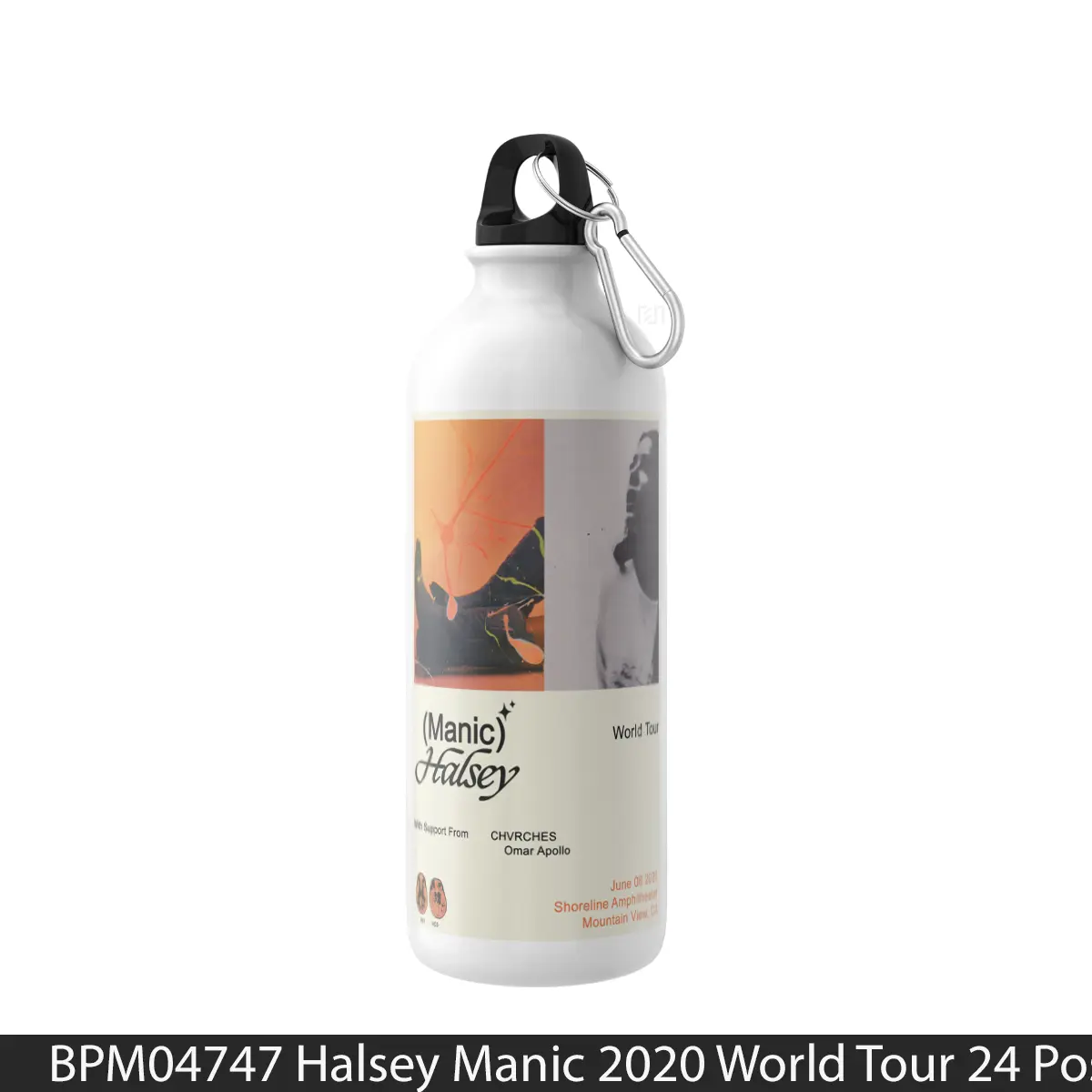 Botol Halsey Manic 2020 World Tour 24 - Music Sport Bottle
