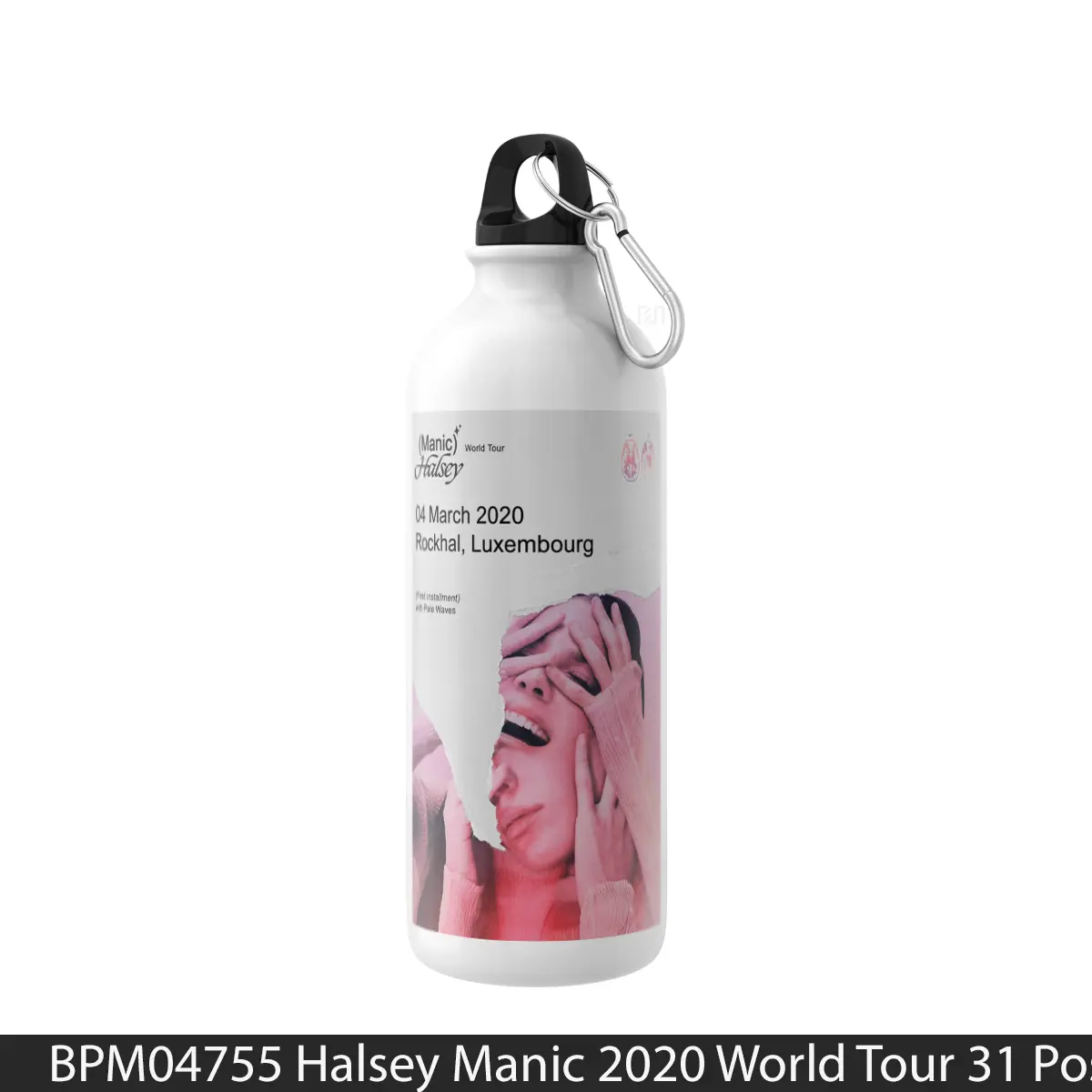 Botol Halsey Manic 2020 World Tour 31 - Music Sport Bottle