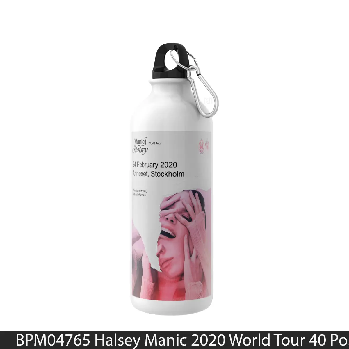 Botol Halsey Manic 2020 World Tour 40 - Music Sport Bottle