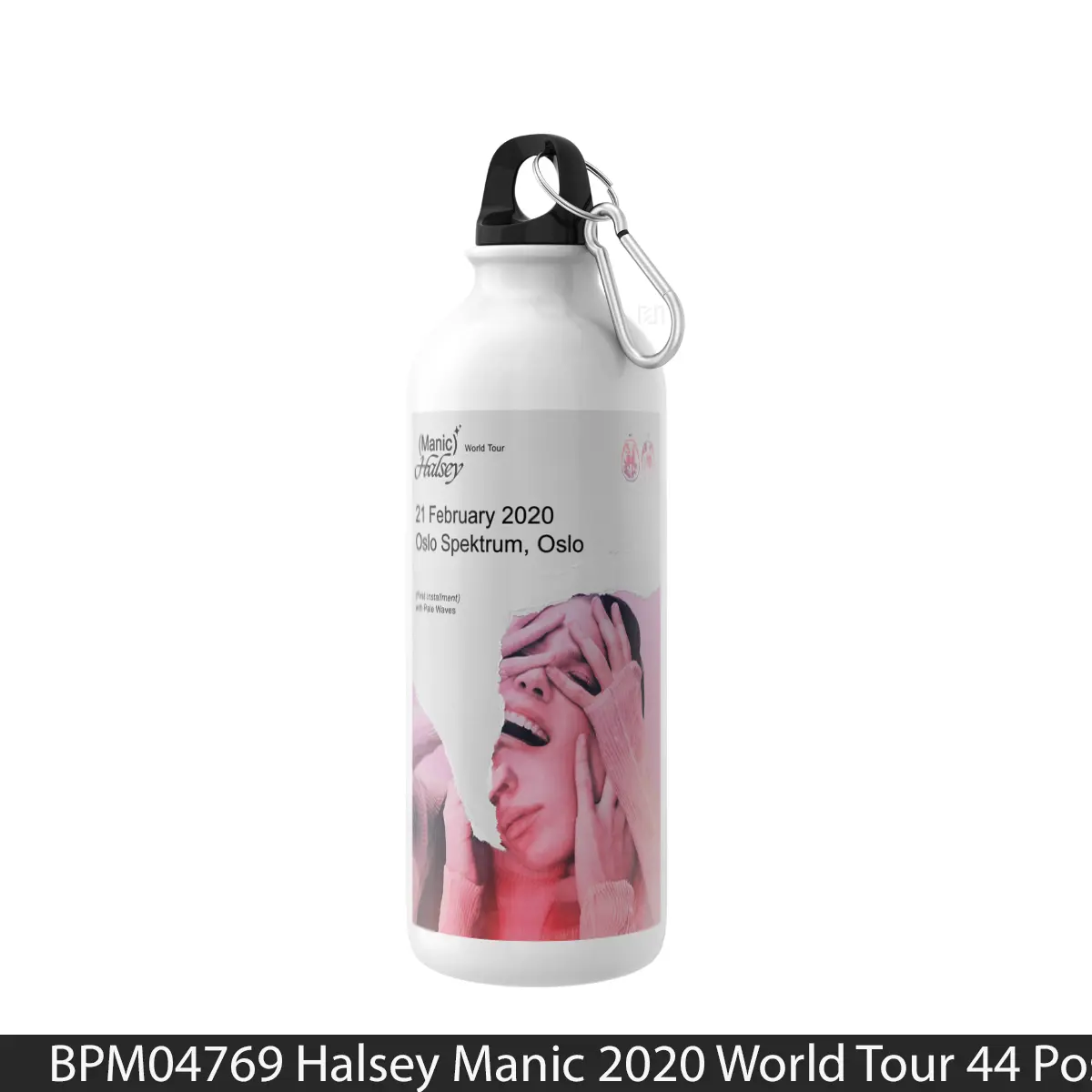 Botol Halsey Manic 2020 World Tour 44 - Music Sport Bottle