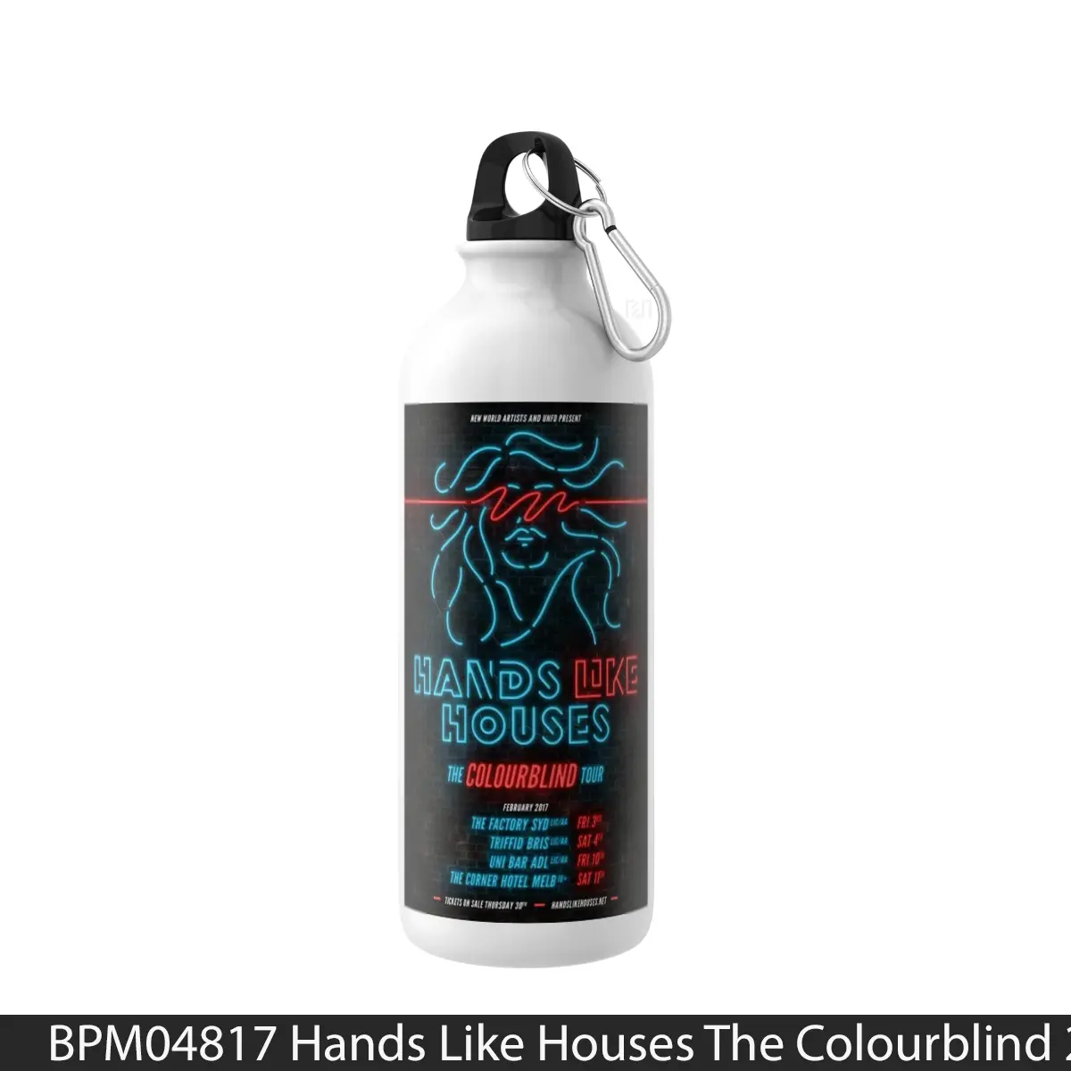 Botol Hands Like Houses The Colourblind 2017 Australian - Music Sport Bottle