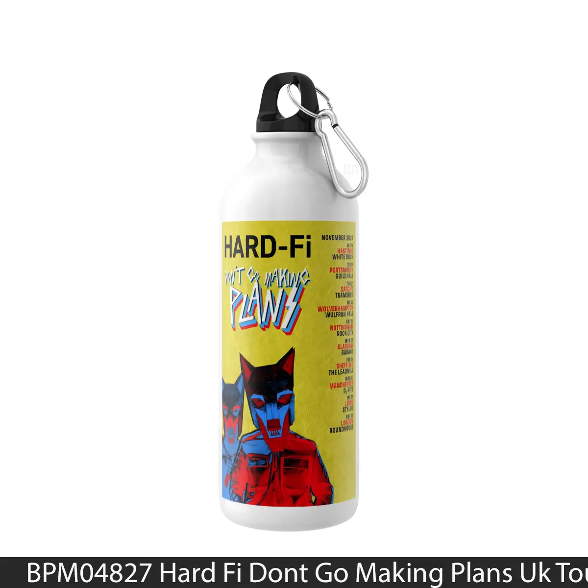 Botol Hard Fi Dont Go Making Plans Uk Tour 2024 - Music Sport Bottle