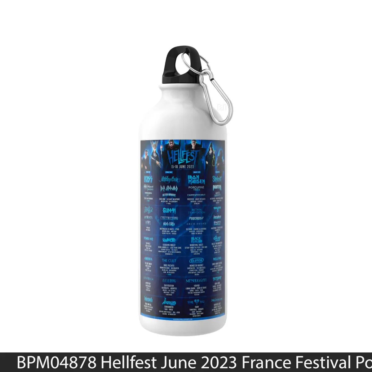 Botol Hellfest June 2023 France Festival - Music Sport Bottle