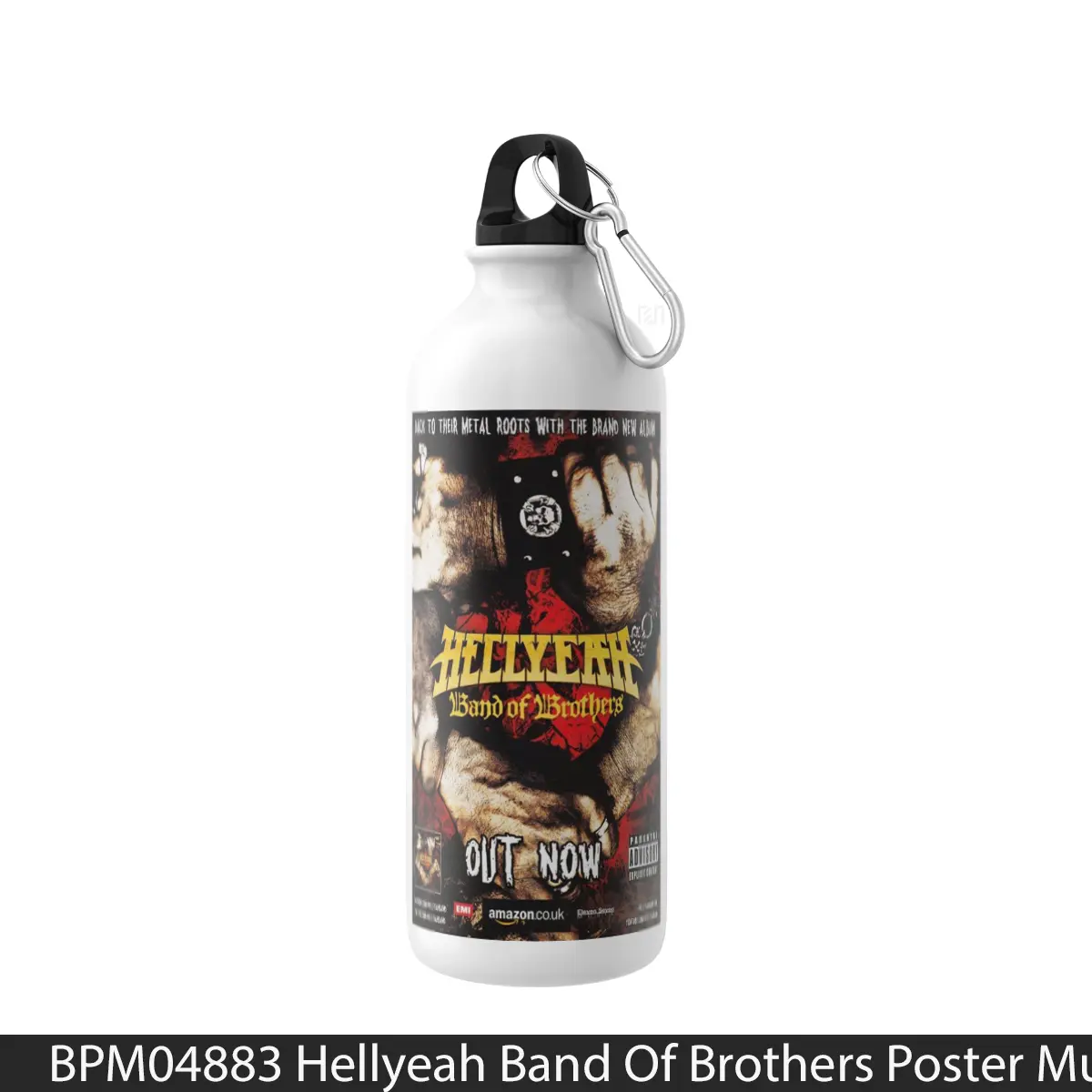 Botol Hellyeah Band Of Brothers - Music Sport Bottle